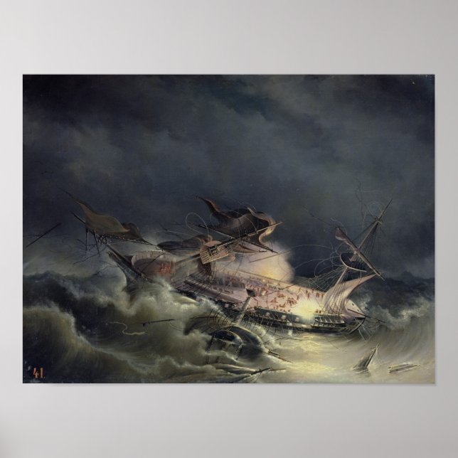 The disaster of the Liner Ingermanland Poster (Front)