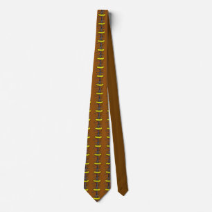 The disc golf al over mens neck tie