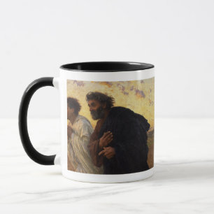 The Disciples Peter and John Running Mug