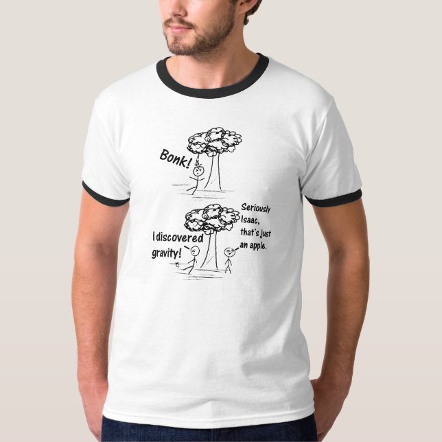 The discovery of Gravity T-Shirt (Front)