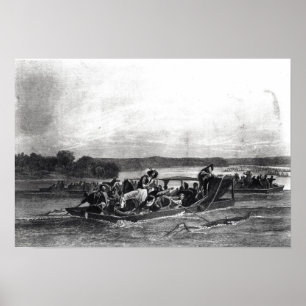 The Discovery of the Mississippi by de Soto Poster