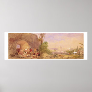 The discovery of Tipu's body at the Water Gate at Poster