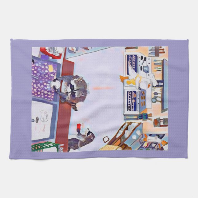 The Dish Washers Tea Towel (Horizontal)