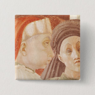 The Dispute of St. Stephen, 1433-34 15 Cm Square Badge