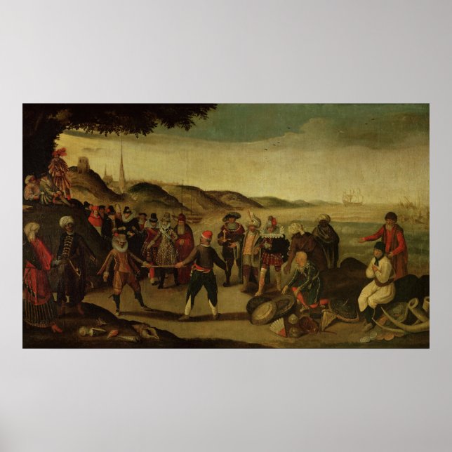 The Dispute over the Golden Baton Poster (Front)