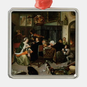 The Dissolute Household, 1668 Metal Tree Decoration