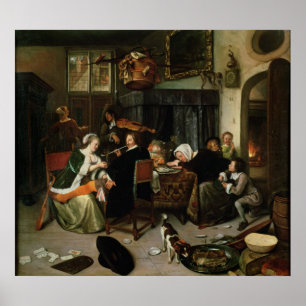 The Dissolute Household, 1668 Poster