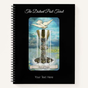 The Distant Past Tarot Card Deck Ace of Cups Notebook