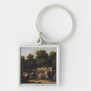 The Distribution of Food and Wine Key Ring