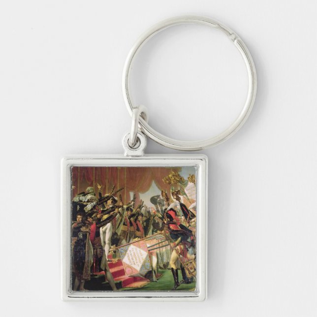 The Distribution of the Eagle Standards Key Ring (Front)