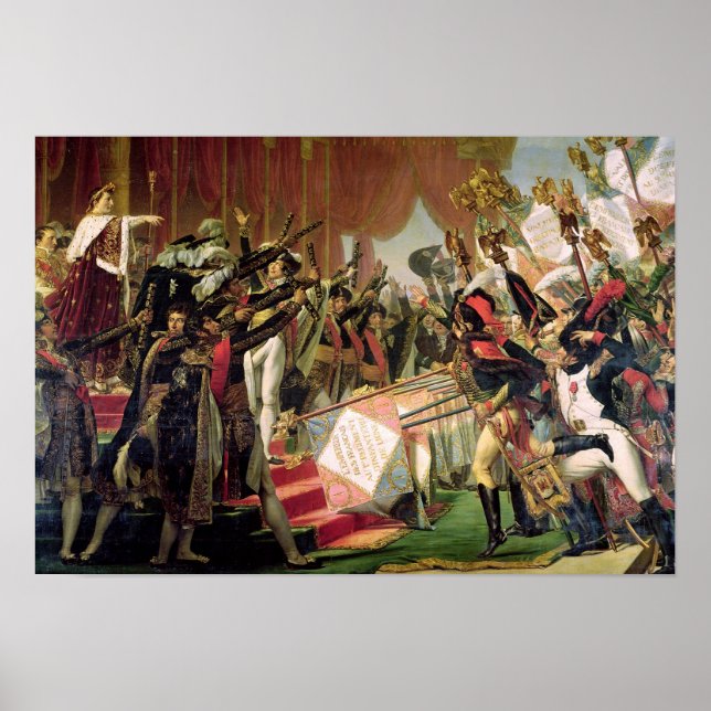 The Distribution of the Eagle Standards Poster (Front)