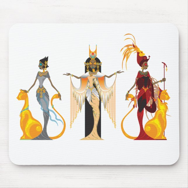 The Divas of Egypt Mousepad (Front)