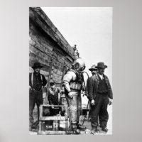 The Diver Vintage Hard Hat Scuba