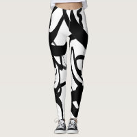 The Divers: Abstract Black & White