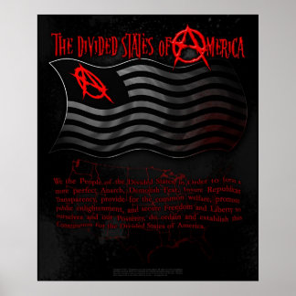 The Divided States of America Poster