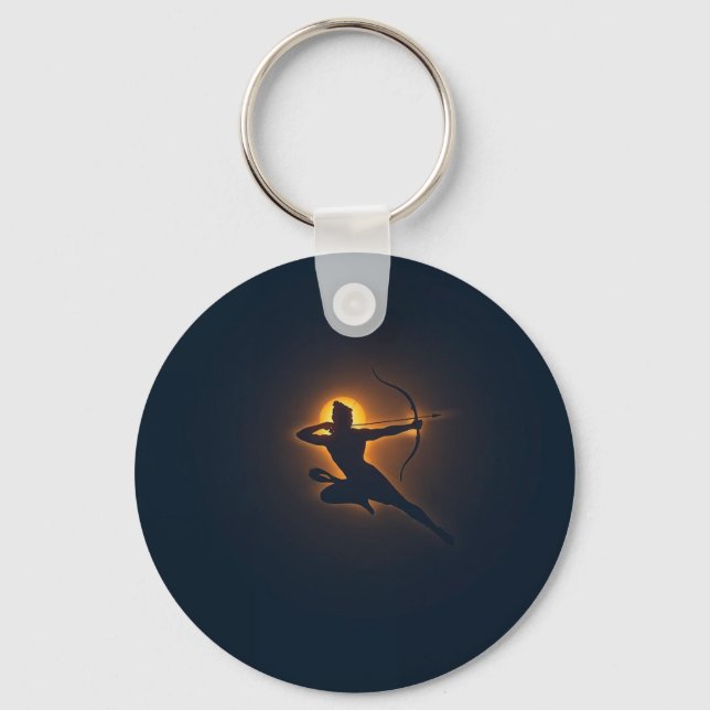 The Divine Arrow of Victory Key Ring (Front)