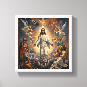 The Divine Ascension  Canvas Print