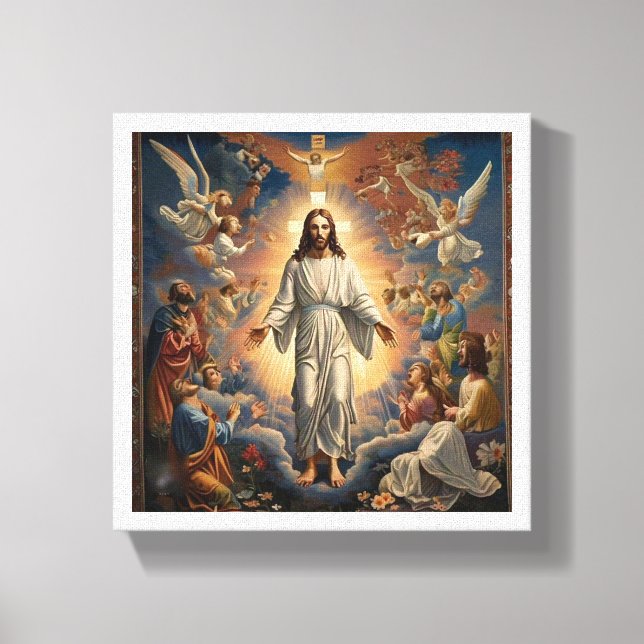 The Divine Ascension  Canvas Print (Front)
