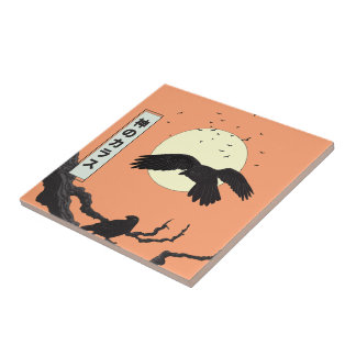 The Divine Crow Tile