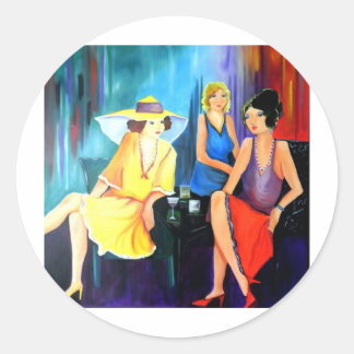 The Divine Divas 002.JPG Classic Round Sticker