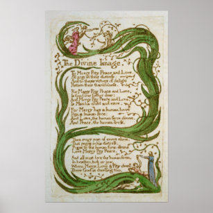 The Divine Image, from Songs of Innocence, 1789 Poster