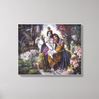 The Divine Loving Couple Canvas art