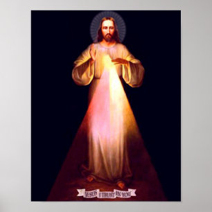 The Divine Mercy Devotional Image Poster