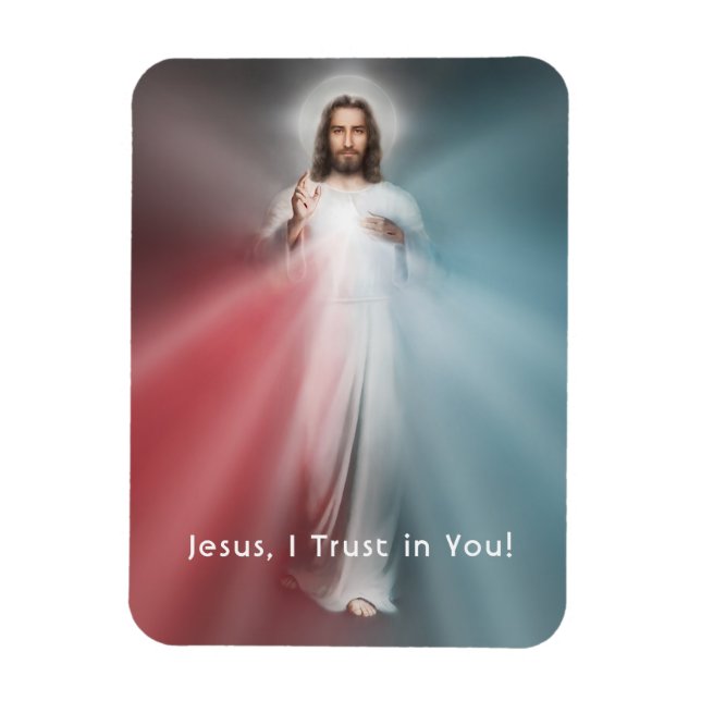 The Divine Mercy Full Image, Magnet (Vertical)