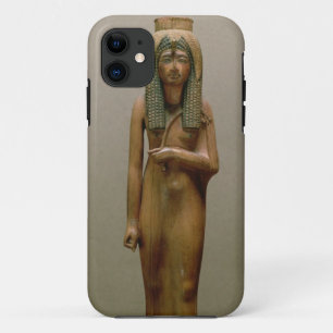 The divine queen Ahmose Nefertari (painted wood) iPhone 11 Case