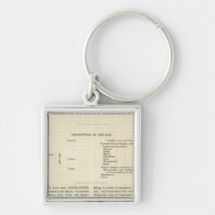 The Division of The Roman Empire 395 AD 2 Key Ring