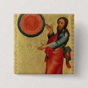 The Division of the Waters from the High Altar 15 Cm Square Badge