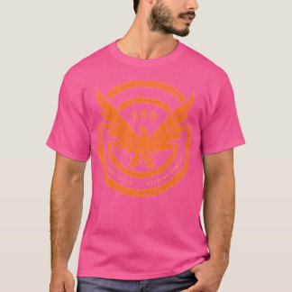 The Division Shd Logo Distressed Orange T-Shirt