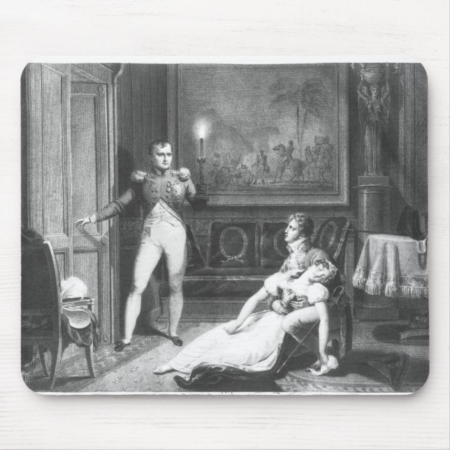The Divorce of Napoleon I Mouse Mat (Front)