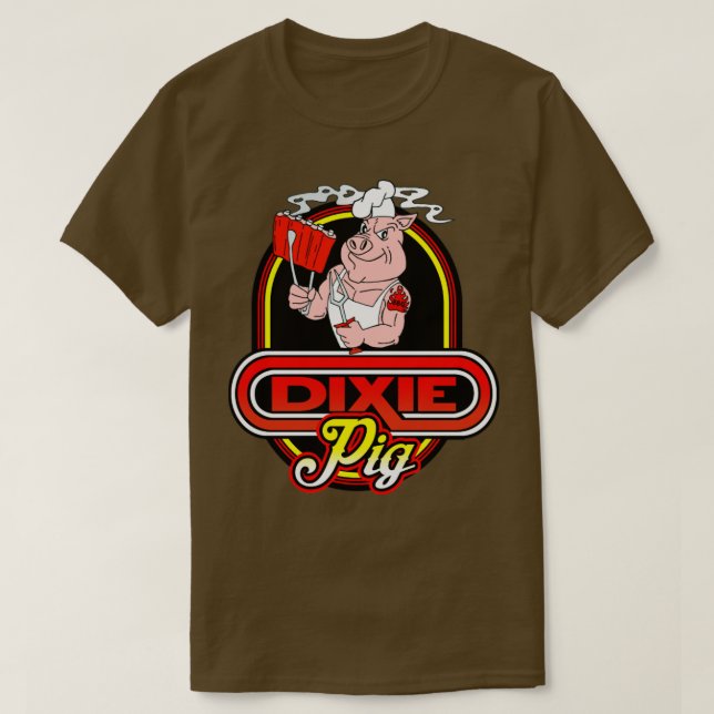 The Dixie Pig T-Shirt (Design Front)