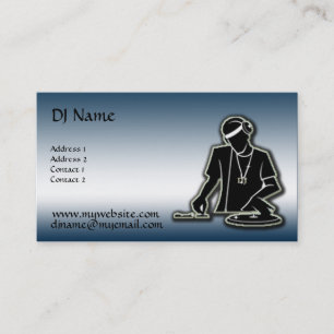 The DJ - Improved Business Card