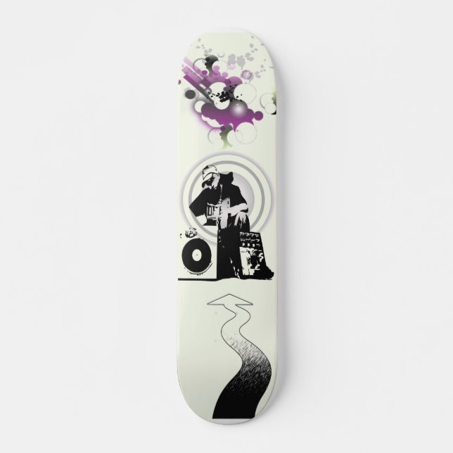 The DJ Skateboard (Front)