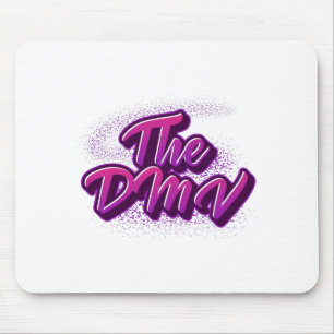 The DMV (DC, Maryland, Virginia) Graffiti Style Mouse Mat