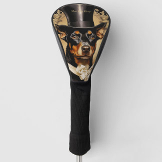The Doberman Dog 001 - Odessa Leyendecker Golf Head Cover