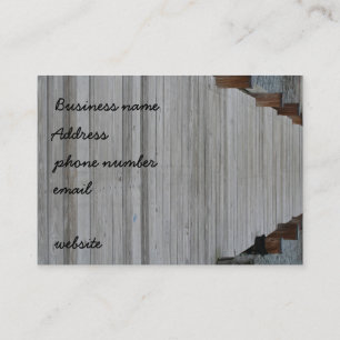 The Dock Business Card-Customise it! Business Card