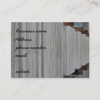 The Dock Business Card-Customise it! Business Card