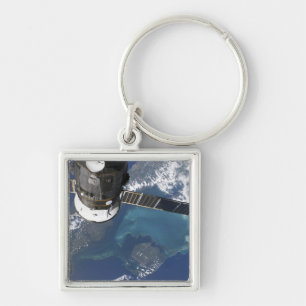 The docked Progress 22 spacecraft Key Ring
