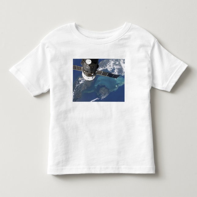 The docked Progress 22 spacecraft Toddler T-Shirt (Front)