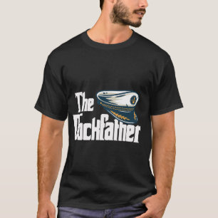 The Dockfather Funny Boating Fishing Boat Dad Capt T-Shirt