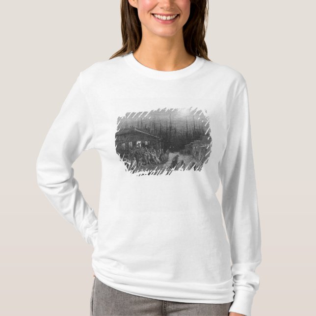 The Docks Night Scene T-Shirt (Front)
