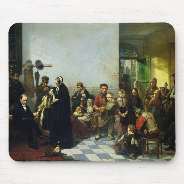 The Doctor for the Poor Mouse Mat (Front)