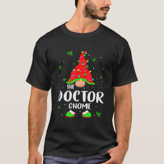 The Doctor Gnome Christmas Pajama Matching Family T-Shirt
