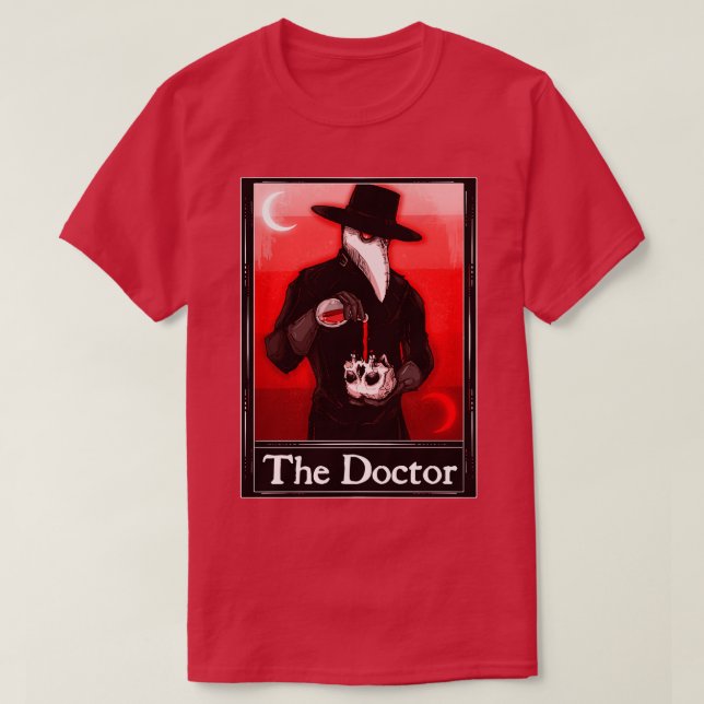 The Doctor Tarot T-Shirt (Design Front)