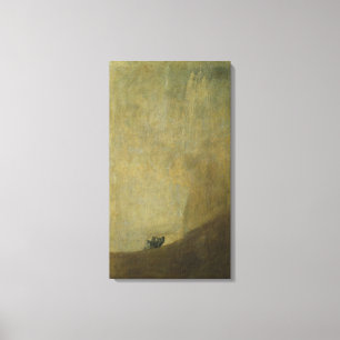 The Dog, 1820-23 Canvas Print