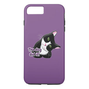 The dog did it Cat iPhone 8 Plus/7 Plus Case