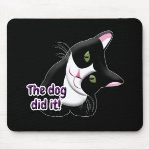 The dog did it Cat Mouse Mat